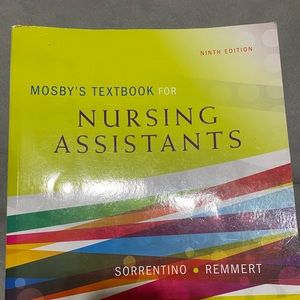Mosby’s Nursing Assistants 9th Edition TEXTBOOK